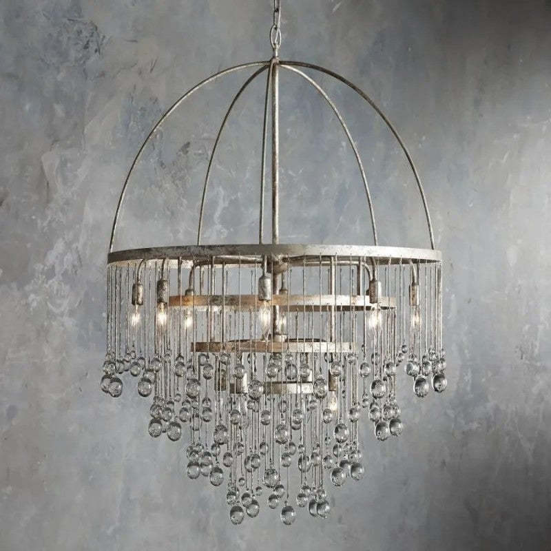 Gael Round Chandelier-VaseLamps