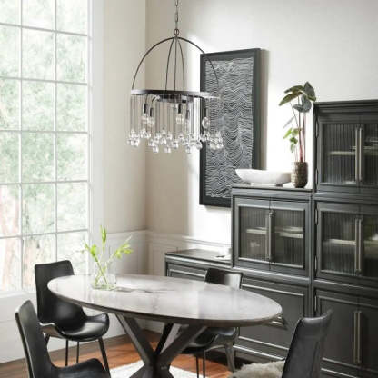 Gael Round Chandelier-VaseLamps