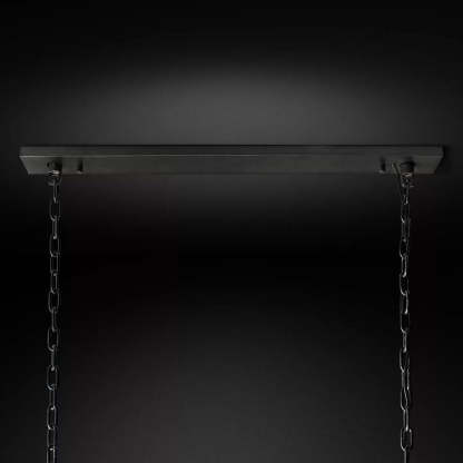 Harlow Calcite Rectangular Chandelier 74"-VaseLamps