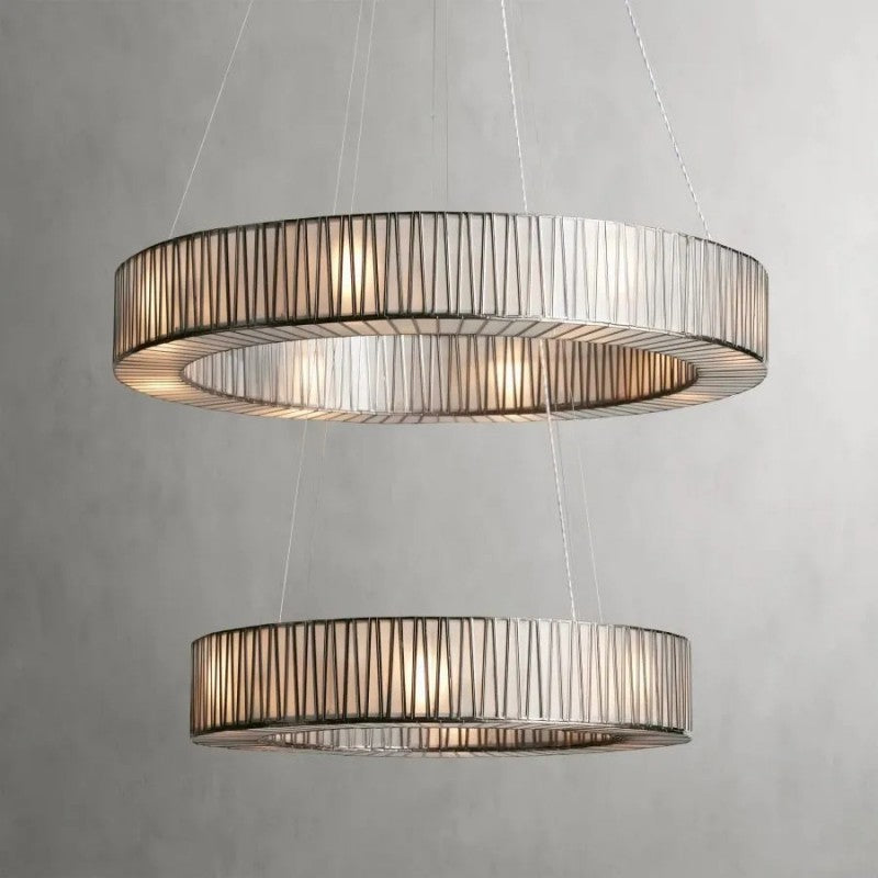 Jeanet 2-Tier Round Chandelier-VaseLamps