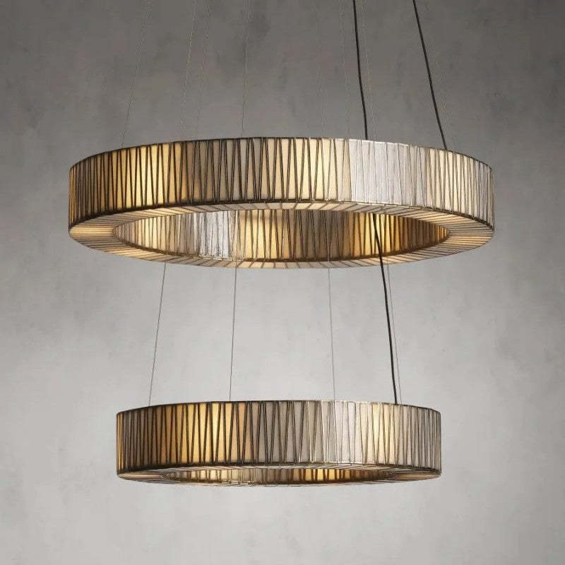 Jeanet 2-Tier Round Chandelier-VaseLamps