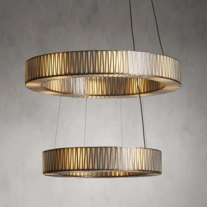 Jeanet 2-Tier Round Chandelier-VaseLamps