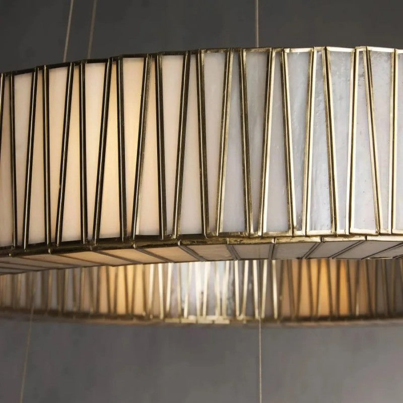 Jeanet 2-Tier Round Chandelier-VaseLamps