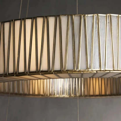 Jeanet 2-Tier Round Chandelier-VaseLamps