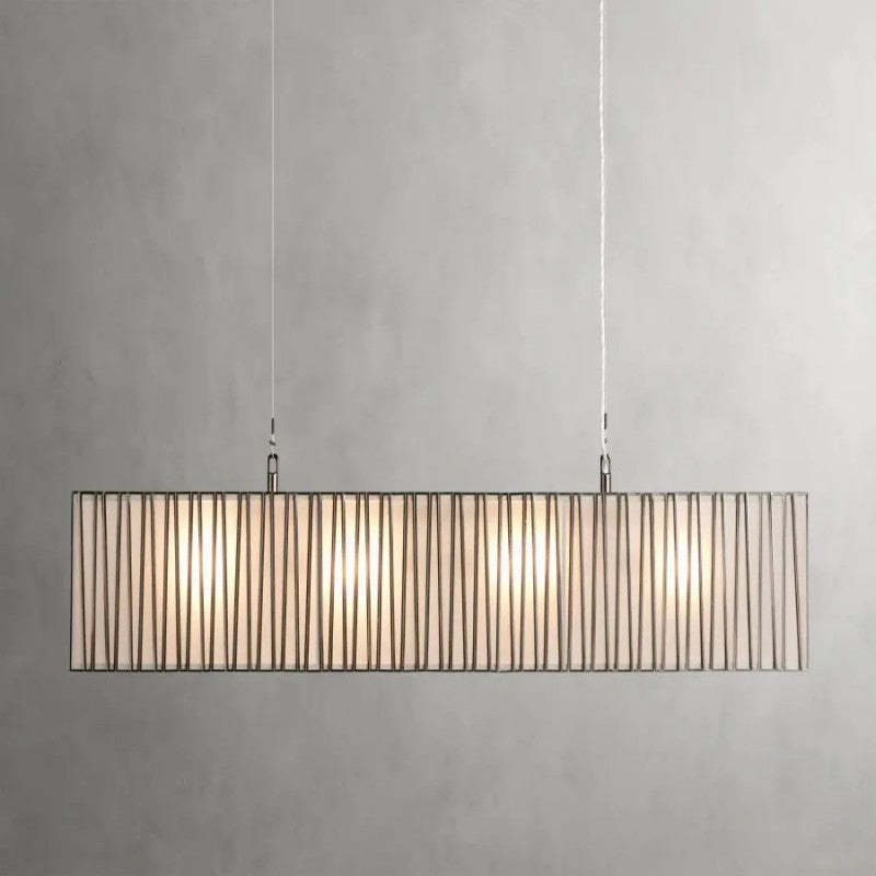 Jeanet Rectangular Chandelier-VaseLamps