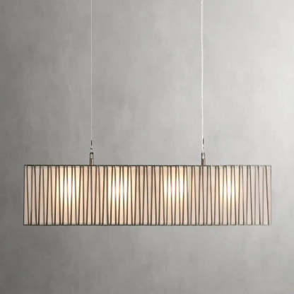 Jeanet Rectangular Chandelier-VaseLamps