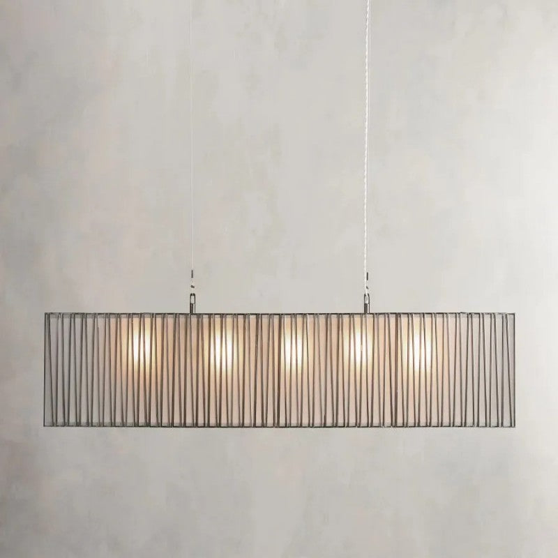 Jeanet Rectangular Chandelier-VaseLamps