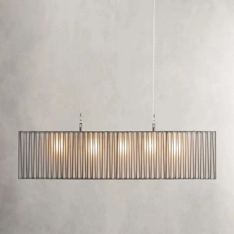 Jeanet Rectangular Chandelier-VaseLamps