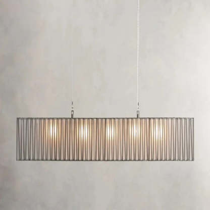 Jeanet Rectangular Chandelier-VaseLamps