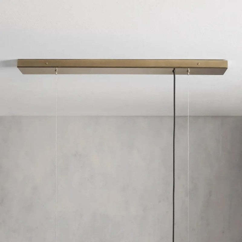 Jeanet Rectangular Chandelier-VaseLamps