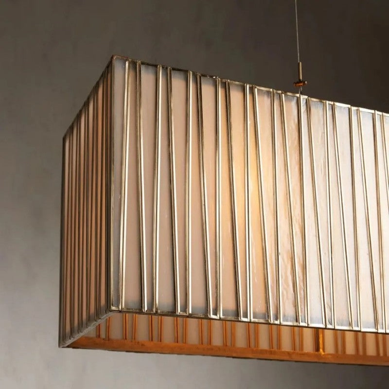 Jeanet Rectangular Chandelier-VaseLamps