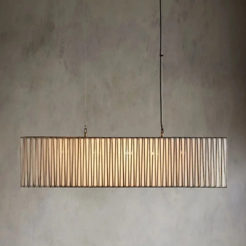 Jeanet Rectangular Chandelier-VaseLamps