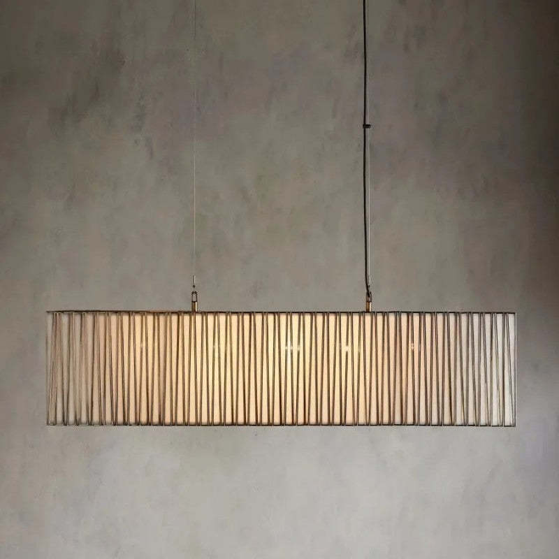 Jeanet Rectangular Chandelier-VaseLamps