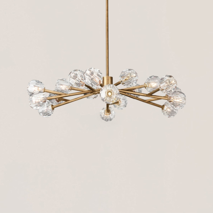 Boule De Cristal Glass Round Chandelier-VaseLamps