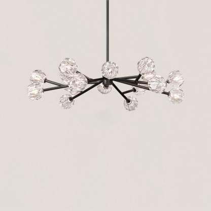 Boule De Cristal Glass Round Chandelier-VaseLamps