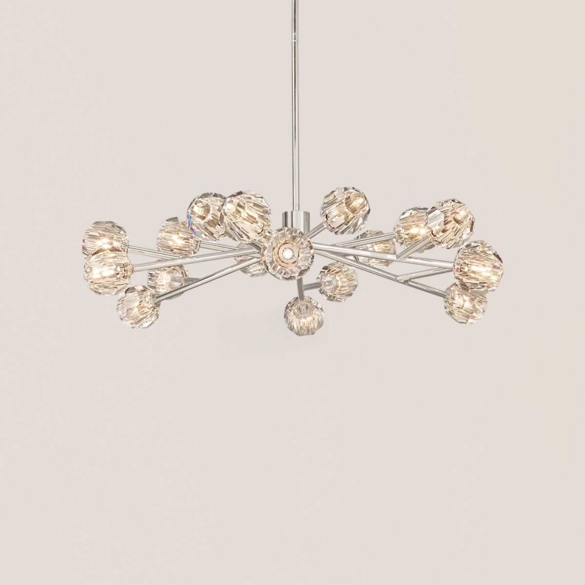 Boule De Cristal Glass Round Chandelier-VaseLamps