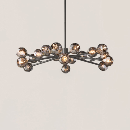 Boule De Cristal Glass Round Chandelier-VaseLamps