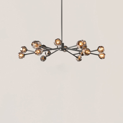 Boule De Cristal Glass Round Chandelier-VaseLamps