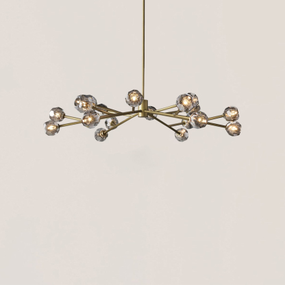 Boule De Cristal Glass Round Chandelier-VaseLamps