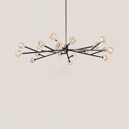 Boule De Cristal Glass Round Chandelier-VaseLamps