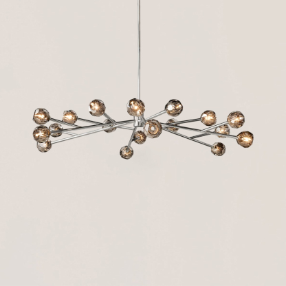 Boule De Cristal Glass Round Chandelier-VaseLamps