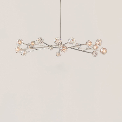 Boule De Cristal Glass Round Chandelier-VaseLamps