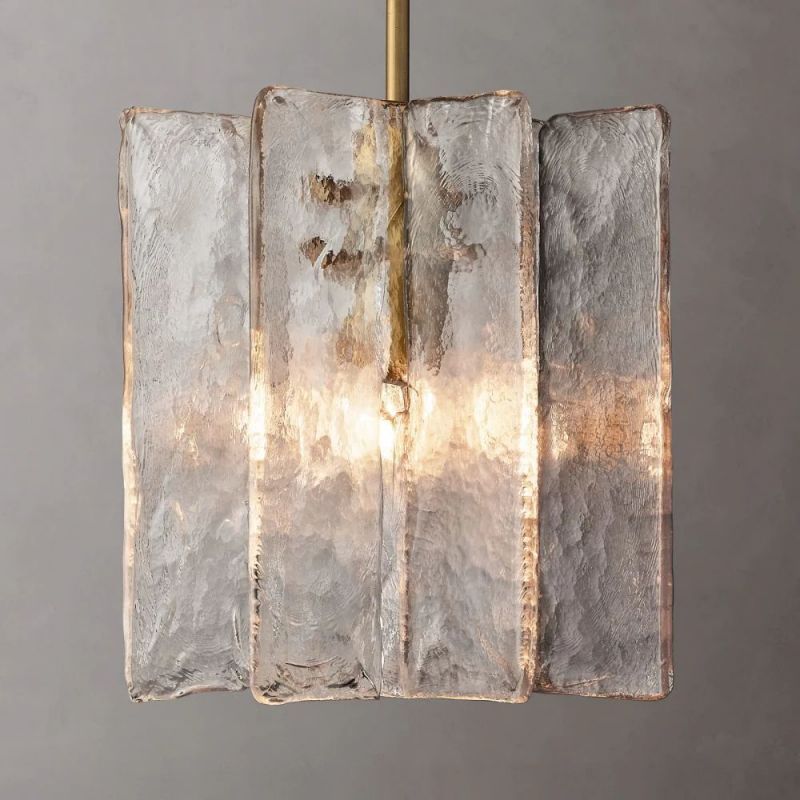 Lattice Glass Pendant Light-VaseLamps