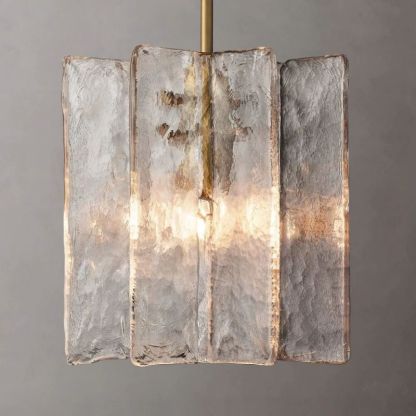 Lattice Glass Pendant Light-VaseLamps