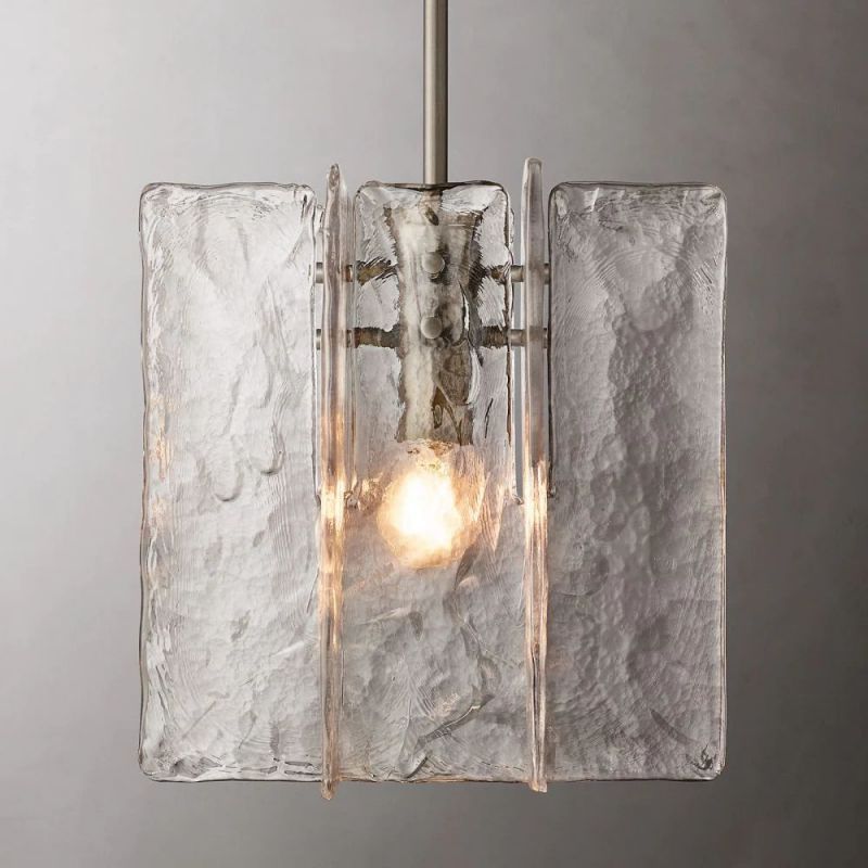 Lattice Glass Pendant Light-VaseLamps