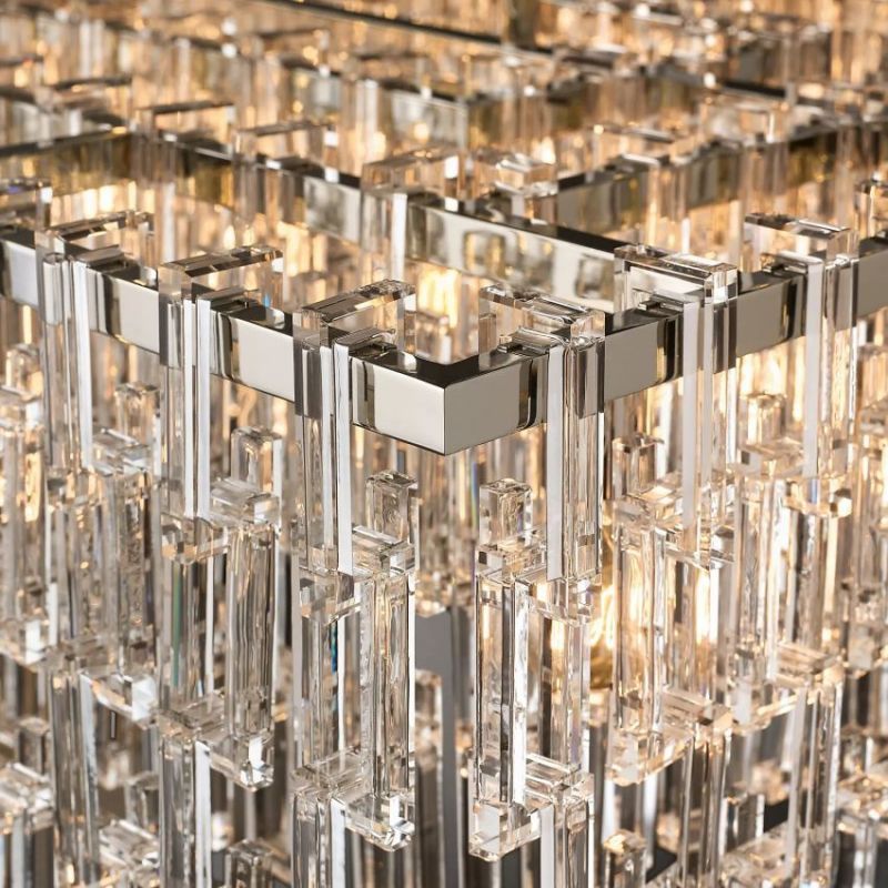 Marignan Rectangular Chandelier 72"