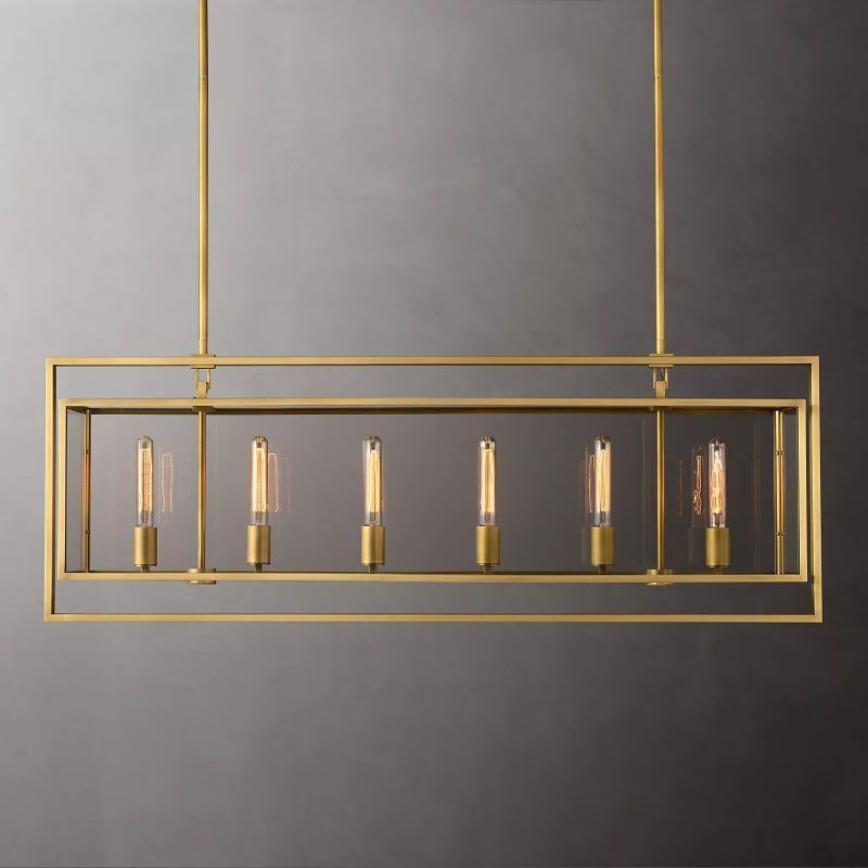 Beckman Vintage Rectangle Chandelier