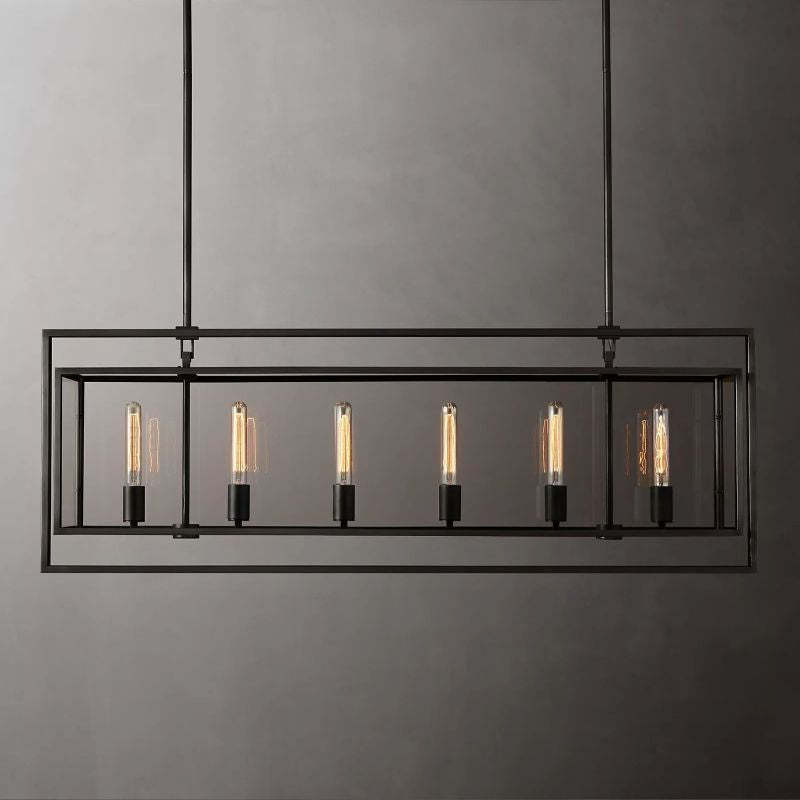 Beckman Vintage Rectangle Chandelier