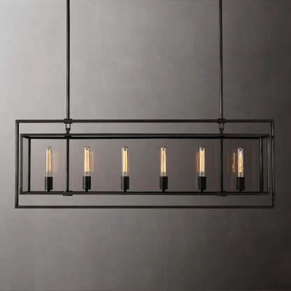 Beckman Vintage Rectangle Chandelier