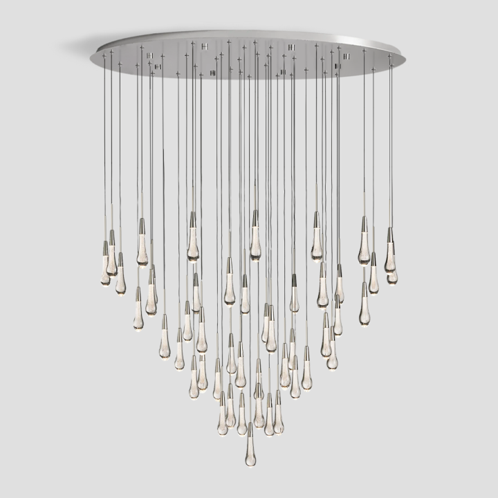 Solitaire Round Chandelier-VaseLamps