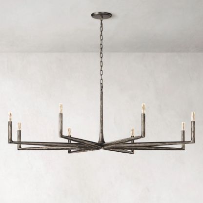 Thaddeus Forged Round Chandelier-VaseLamps