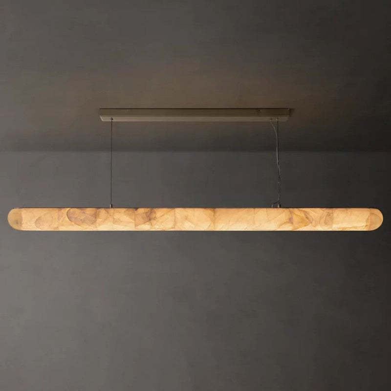 Rivage Lisse Linear Chandelier 80"-VaseLamps