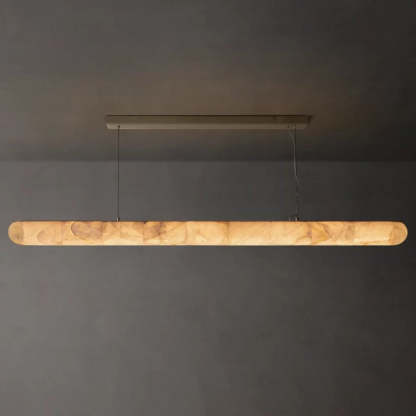 Rivage Lisse Linear Chandelier 80"-VaseLamps