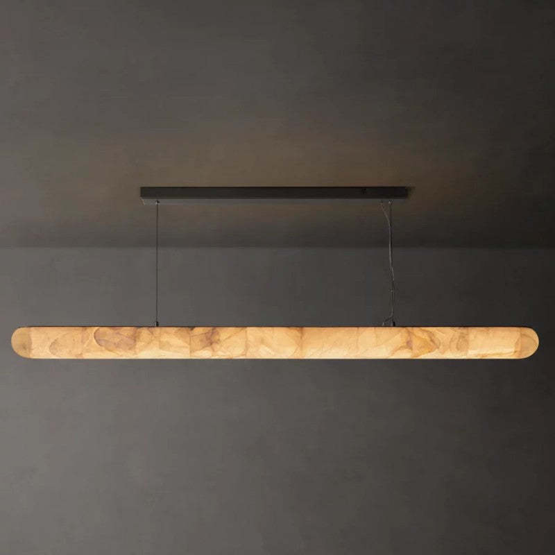 Rivage Lisse Linear Chandelier 80"-VaseLamps