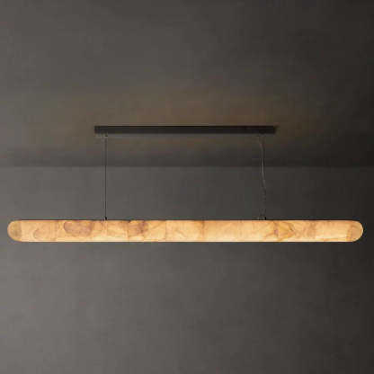 Rivage Lisse Linear Chandelier 80"-VaseLamps