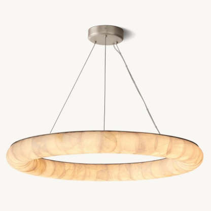 Rivage Lisse Round Chandelier 41"-VaseLamps