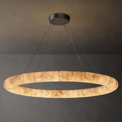 Rivage Lisse Round Chandelier 61"-VaseLamps