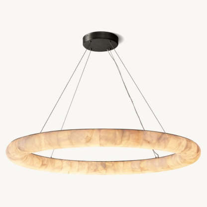 Rivage Lisse Round Chandelier 61"-VaseLamps