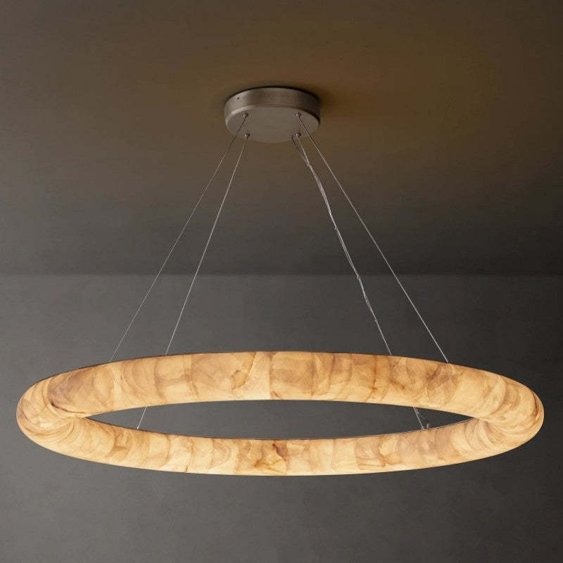 Rivage Lisse Round Chandelier 61"-VaseLamps