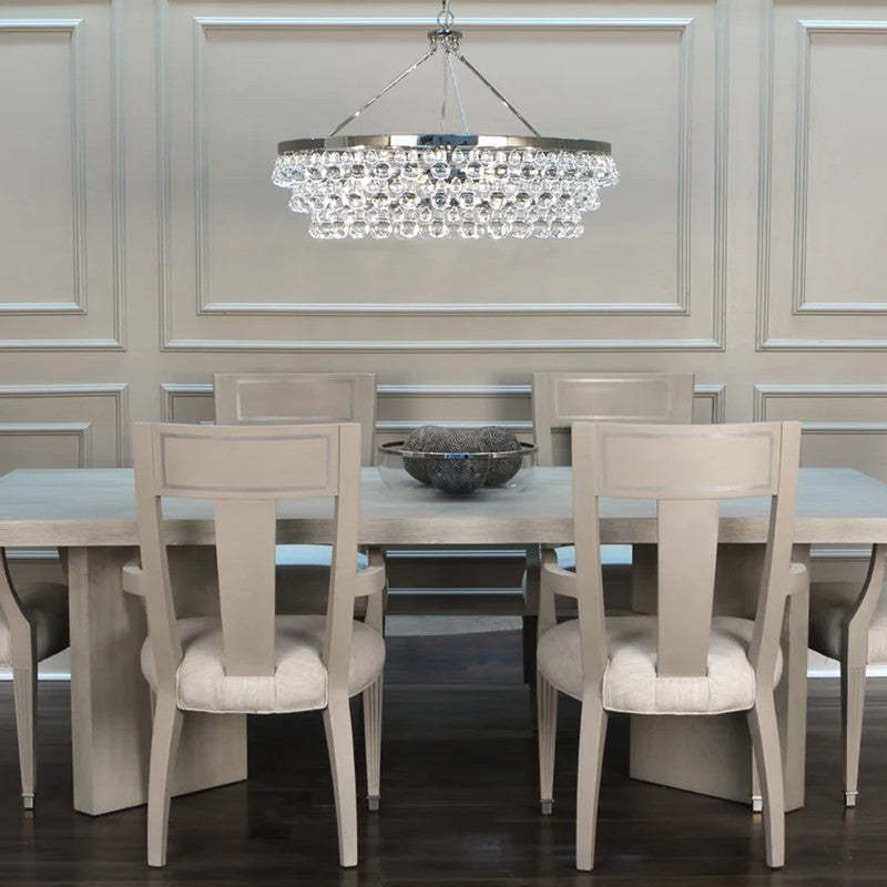 Robert Abbey Bling Round Chandelier 35"-VaseLamps