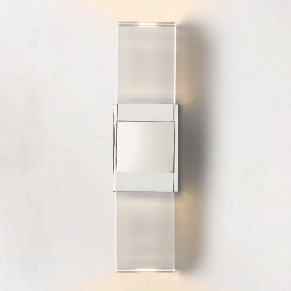 Serra Crystal Linear Sconce