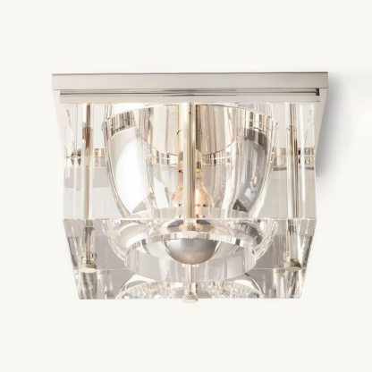 Savile Square Crystal Flushmount