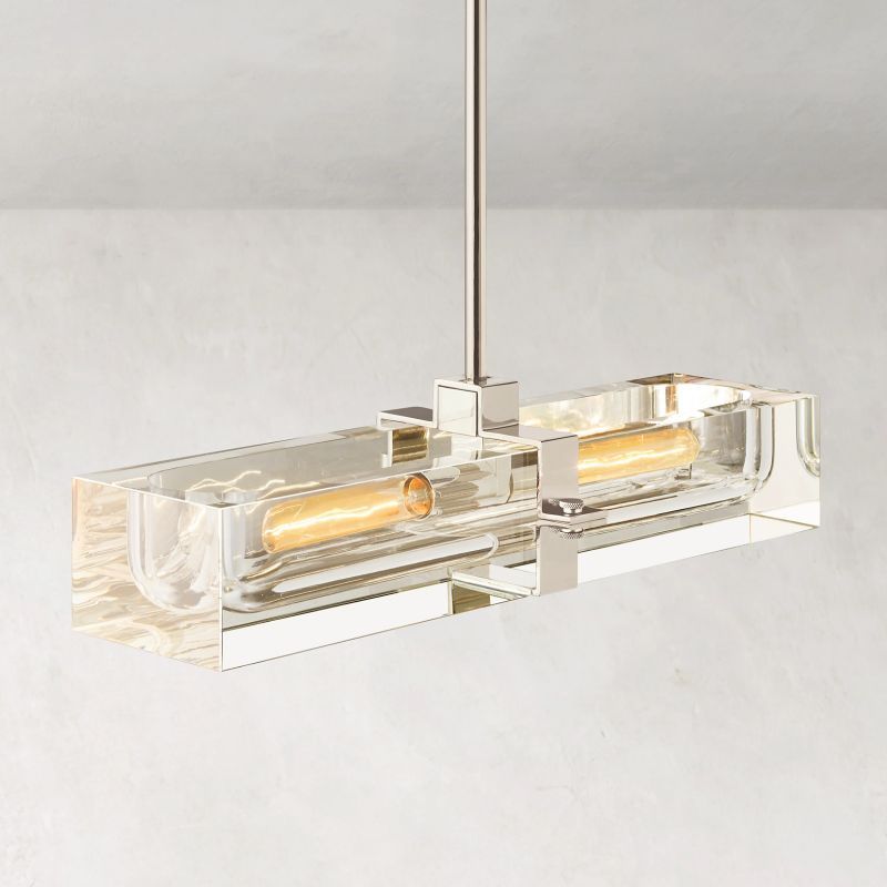 Savile Linear Chandelier 24"-VaseLamps