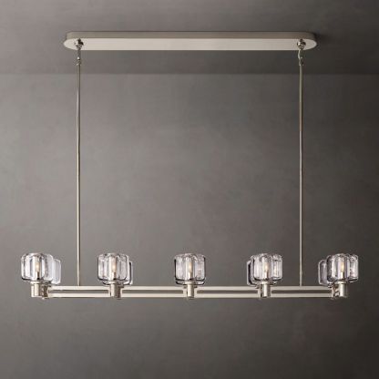 Demaret Double Linear Chandelier 54"-VaseLamps