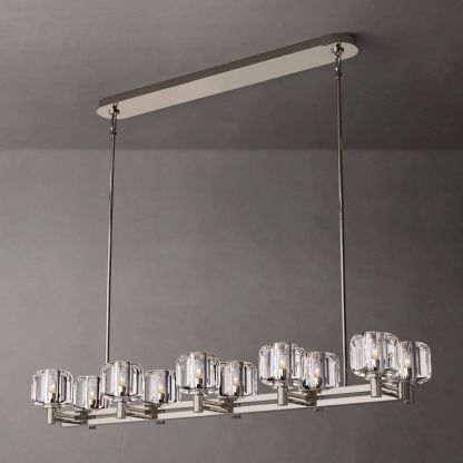 Demaret Double Linear Chandelier 54"-VaseLamps