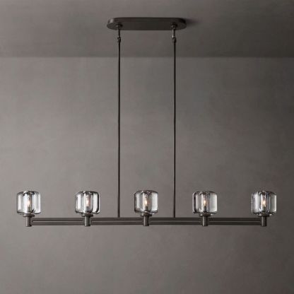 Demaret Linear Chandelier 54"-VaseLamps